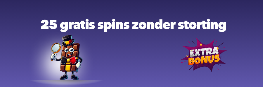 25 gratis spins zonder storting