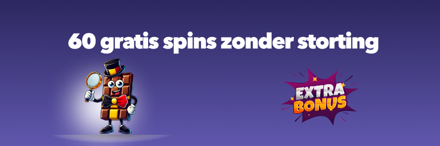 60 gratis spins zonder storting