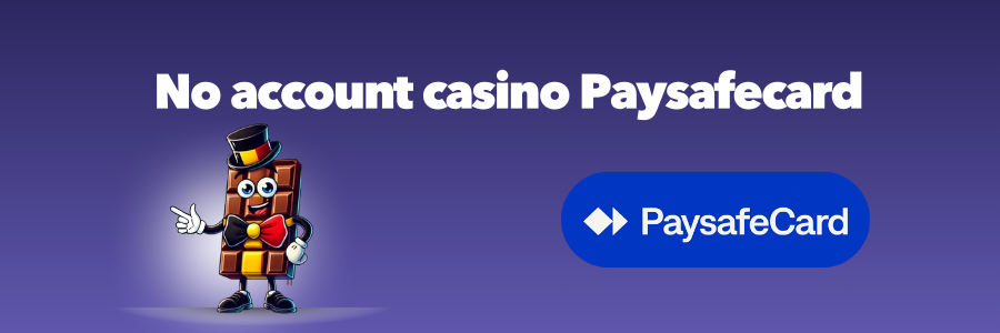 No account casino Paysafecard